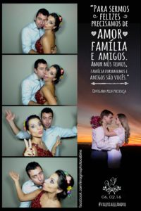 A Foto de Seu Fotógrafo de Casamento sendo utilizada no Layout da Foto Impressa Fotógrafo de casamento